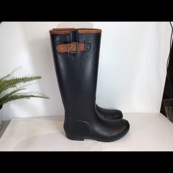 SPERRY TOP SIDER WALKER HAZE RUBBER TALL BOOTS 9 - Picture 2 of 10